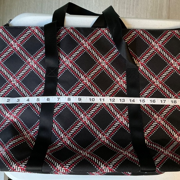 Vera Bradley Large Insulated Cooler Tote Bag Retired Minsk Plaid - Picture 6 of 7